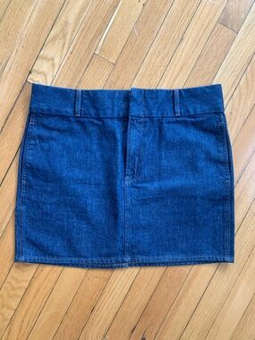 Express Denim Mini Skirt